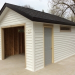 Germantown Gable with Side Service door